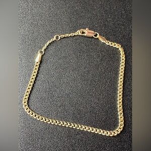 Costume Gold Plated Chain Link Bracelet